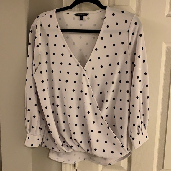Banana Republic Tops - Banana Republic Polka Dot Blouse